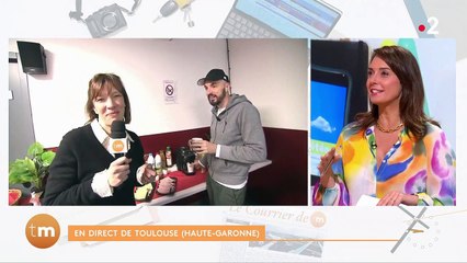 Julia Vignali choquée par la dégaine de Christophe Willem dans "Télématin" - France 2