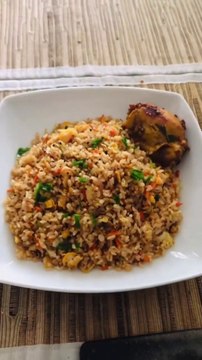 Quick & Easy Sri Lankan Fried Rice Recipe | 5 minutes recipe | from leftover rice