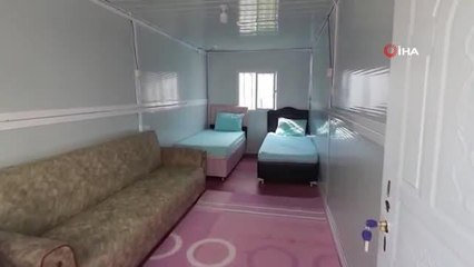 Bakan Soylu: "Afet bölgesine toplam 65 bin katlanabilir konteyner kuracağız"