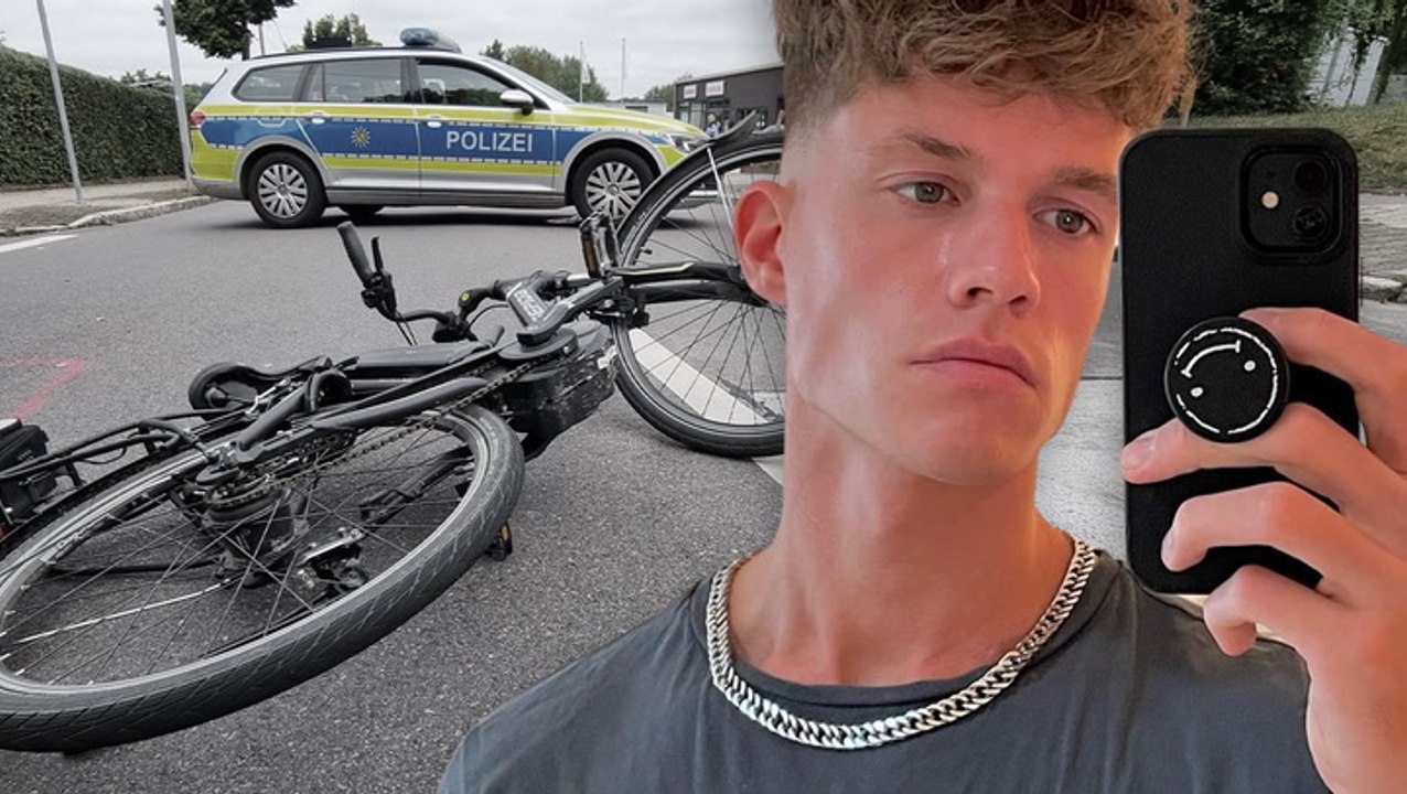 Laserluca: Fahrradunfall - zum vierten Mal!