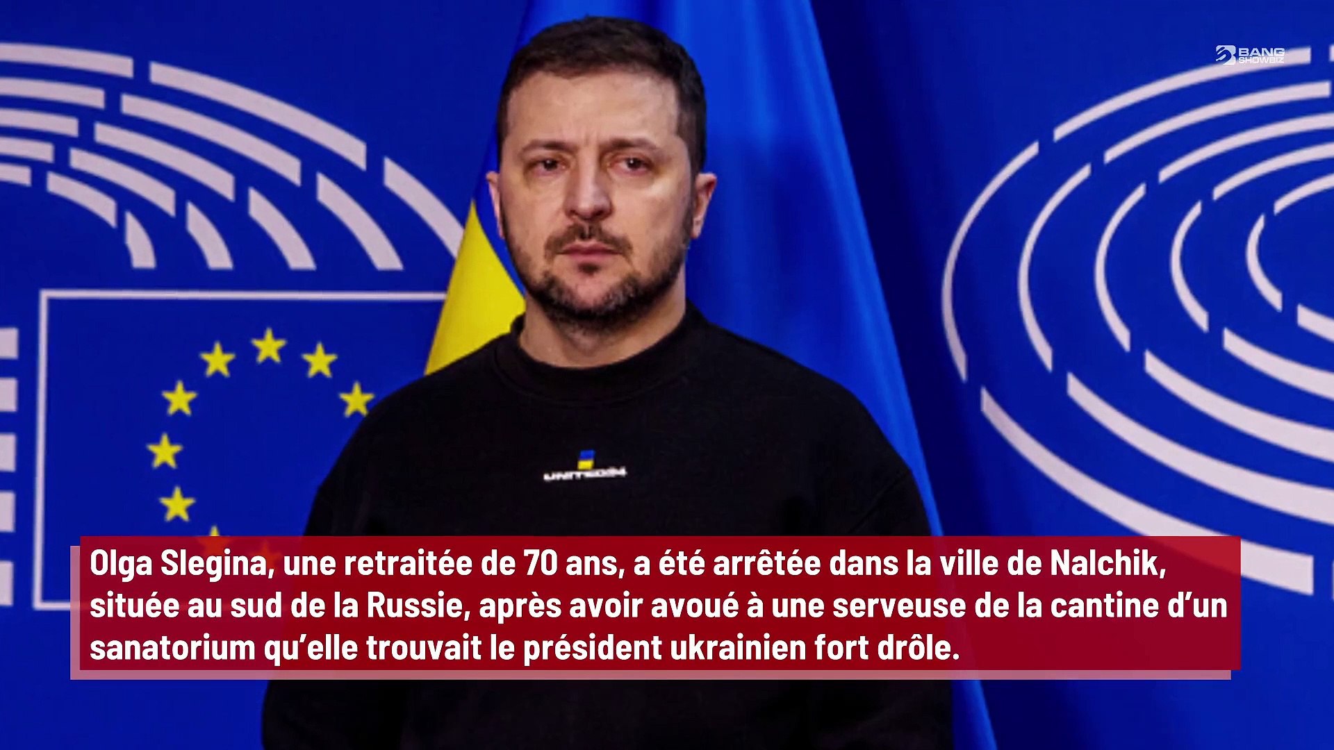 ⁣Une femme russe reçoit une amende pour avoir dit que Volodymyr Zelensky était ‘beau’ et ‘drôle’ !