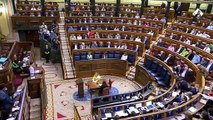 Irene Montero arremete contra el PSOE por su alianza con el PP, pero no rompe la coalición