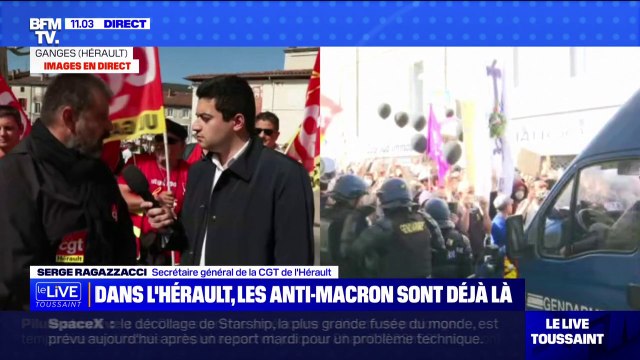 Serge Ragazzacci (CGT): Il y a une chose qu'Emmanuel Macron ne va pas décider: le jour et l'heure où nous arrêterons nos mobilisations