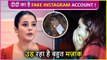 OMG! Shehnaaz Gill Caught Using 'Fake' Instagram Profile, Netizens Make Fun