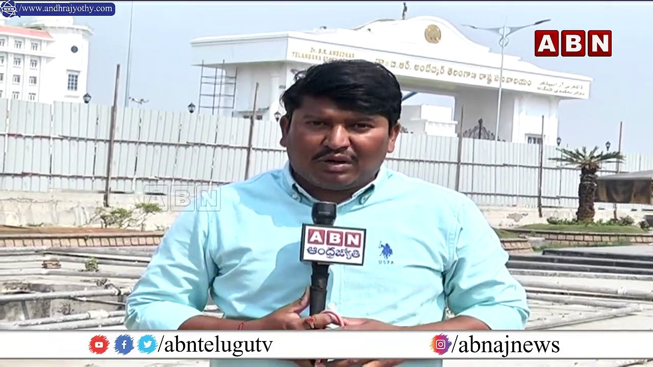 తెలుగు తల్లి, పొట్టి శ్రీరాములు విగ్రహాలు మిస్సింగ్.. _ idols Missing At Telangana Secretariat _ ABN