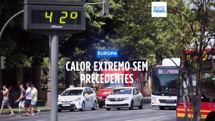 Temperaturas na Europa sobem ao dobro da velocidade da média global