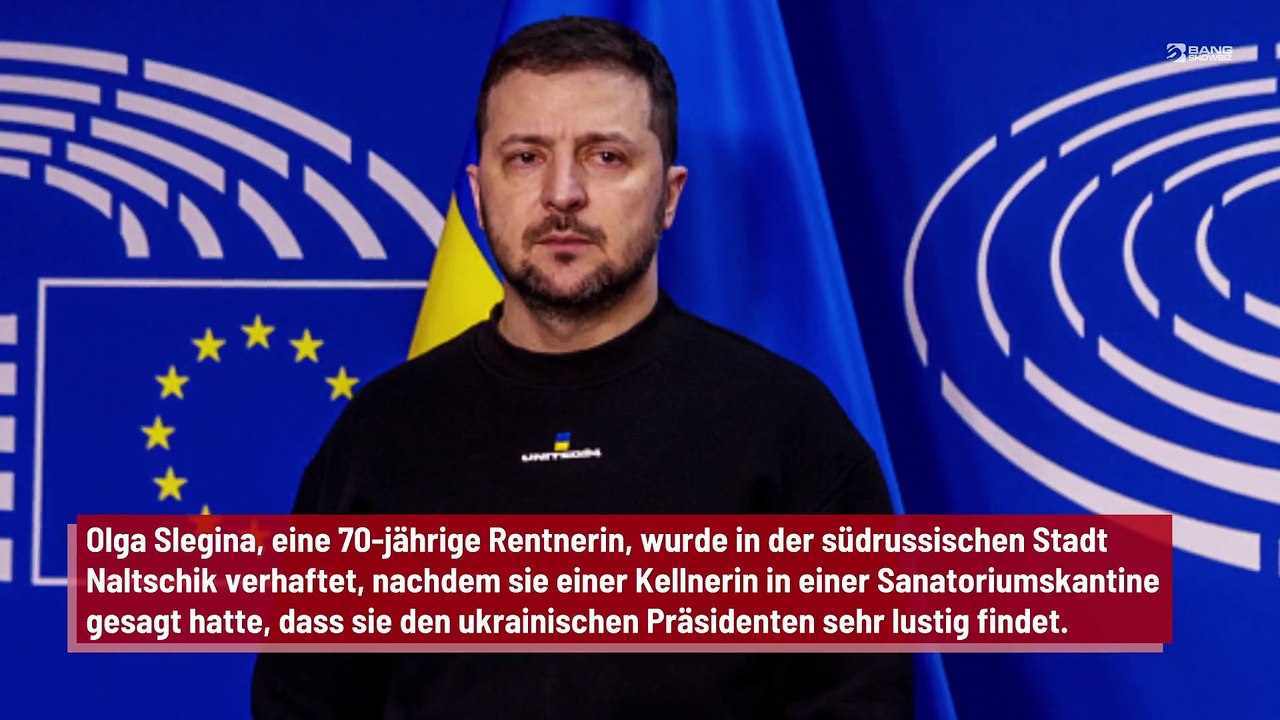 Russische Frau zu Geldstrafe verurteilt: Sie bezeichnete Wolodymyr Selenskyj als 'gutaussehend'