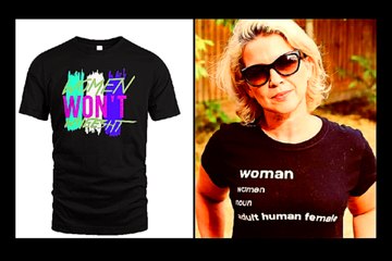 Video circulated online of woman in Belfast Wetherspoon's on April 16, 2023,  saying she has been refused service for wearing a suffragette-themed t-shirt,  which trans activists deem offensive