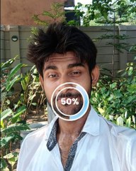 Trying to look like a manga character