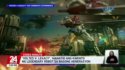 "Voltes V: Legacy", ihahatid ang kwento ng legendary robot sa bagong henerasyon | 24 Oras