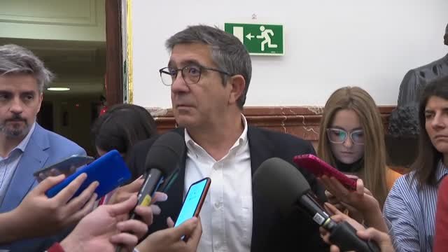 Patxi López califica de escenografía barata el aplauso del PP tras la aprobación de la reforma del 'solo sí es sí'