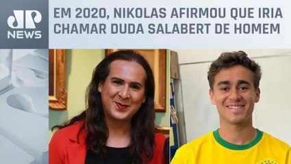 Nikolas Ferreira é condenado a pagar R$ 80 mil a Duda Salabert por transfobia