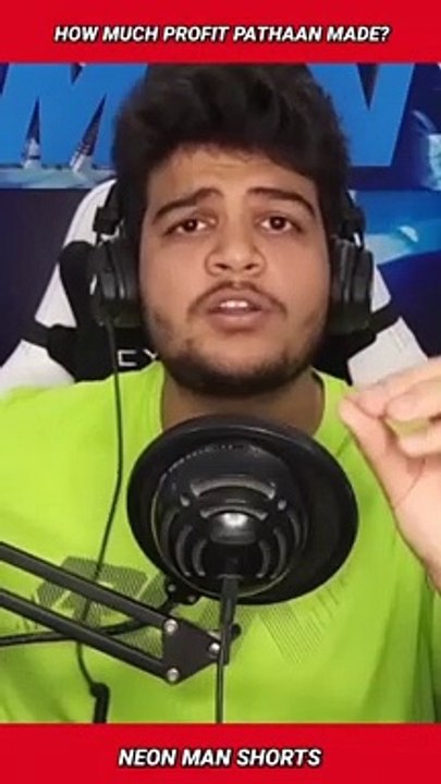 How Much PROFIT Pathaan Movie Made? | Shah Rukh Khan Earning from Pathan Movie Shorts Facts #shorts