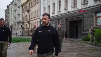 Stoltenberg Kiev'de Zelenski ile görüştü