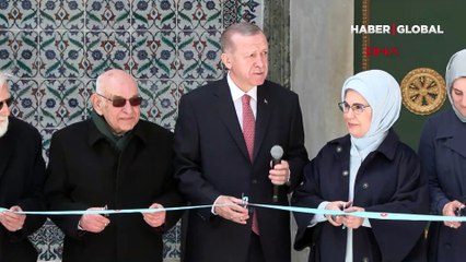 Erdoğan, Topkapı Sarayı'nda restorasyonu tamamlanan birimlerin açılışını yaptı