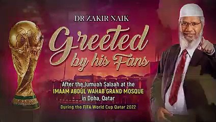 2023 Zakir Naik Greeted by his Fans after the Jumuah Salaah at the Imaam Abdul Wahab Grand M...