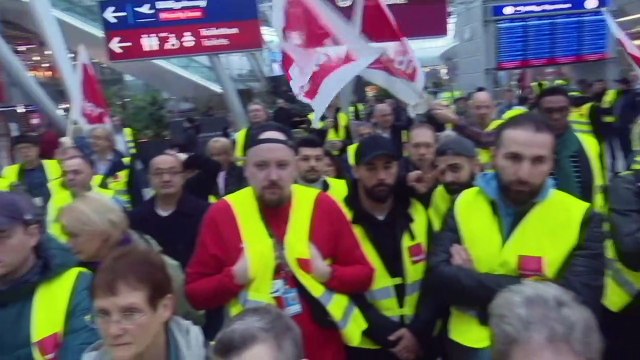 Streiks legen Flughäfen lahm