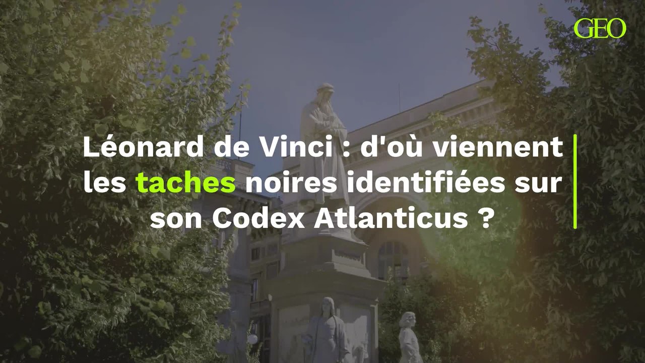 L’origine des taches noires sur le Codex Atlanticus de Léonard de Vinci