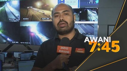 Situasi trafik di Lebuh Raya Utara Selatan