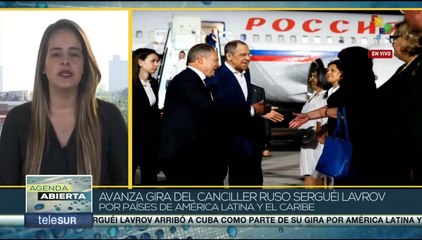 Canciller ruso finaliza gira por Latinoamérica en Cuba