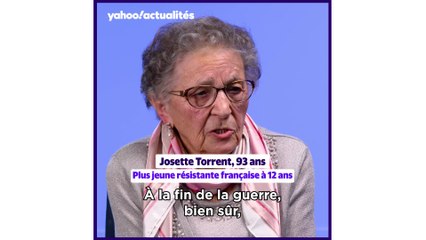 Josette Torrent, plus jeune résistante de la Seconde Guerre mondiale : "Les déportés revenaient si maigres, je pensais ne pas reconnaître mon père"