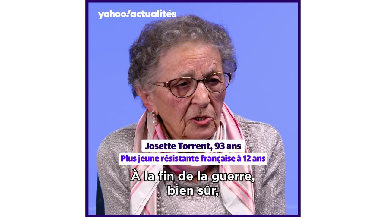Josette Torrent, plus jeune résistante de la Seconde Guerre mondiale : "Les déportés revenaient si maigres, je pensais ne pas reconnaître mon père"