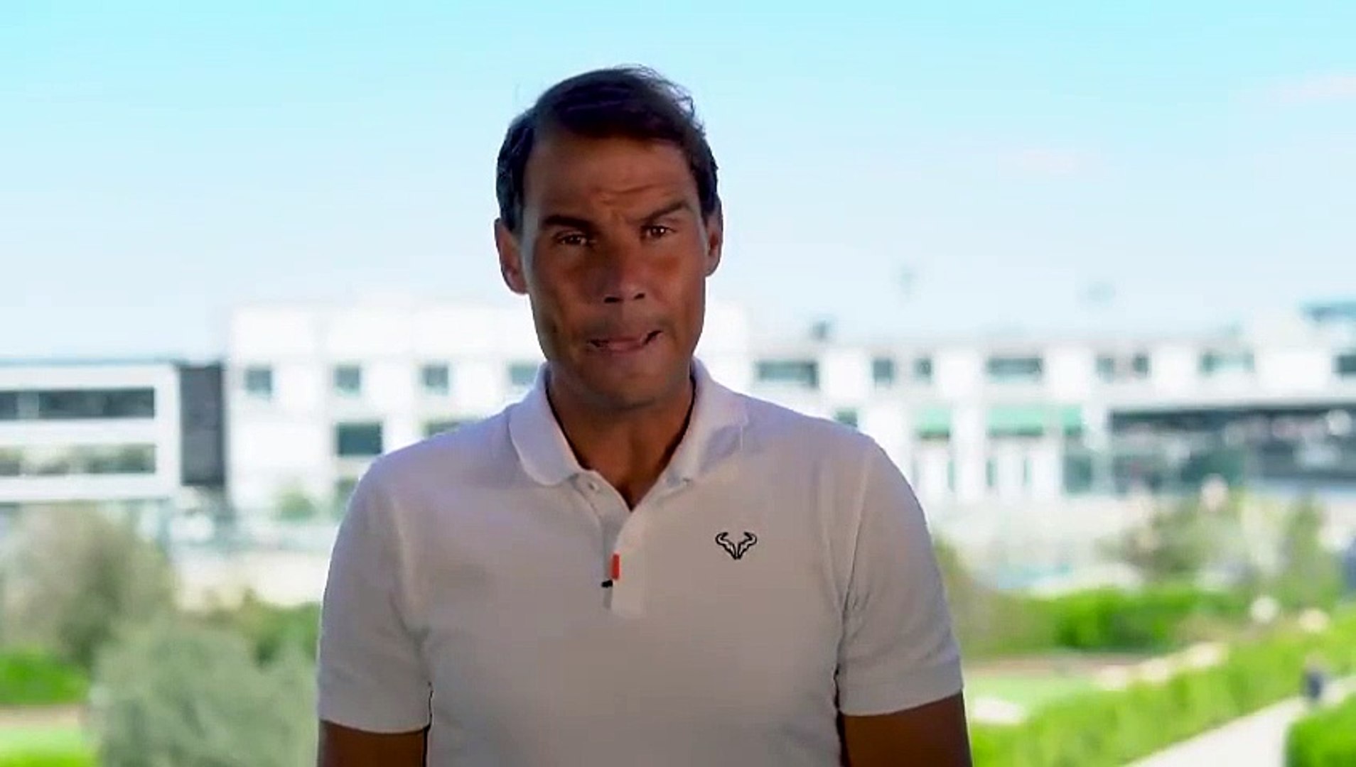 ATP - Rafael Nadal : "Hola a todos.... Es más largo de lo esperado..." -  Vidéo Dailymotion
