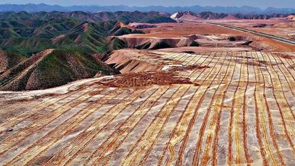 See What China Is Doing To The 700 Mountains For The New City - Incredible Construction Projects_2