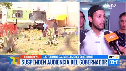 Suspenden audiencia de Luis Fernando Camacho por el caso carro bombero