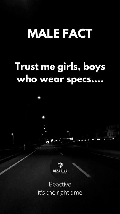 Trust me girls, boys who wear specs....... #shorts