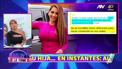 Melissa Klug asegura que Jefferson Farfán dejó plantado a su hijo por emborracharse.