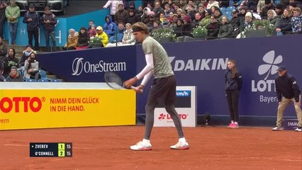 Munich - Zverev sorti d'entrée devant son public