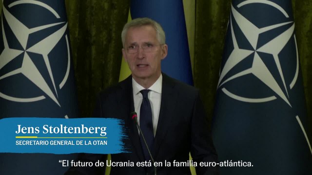 El secretario general de la OTAN, Jens Stoltenberg: El futuro de Ucrania es en la OTAN