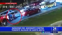 Revelan imágenes inéditas del asesinato contra teniente alcalde de Santa Anita