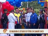 La Guaira | Autoridades gubernamentales inauguran el estadio de fútbol de Camurí Chico