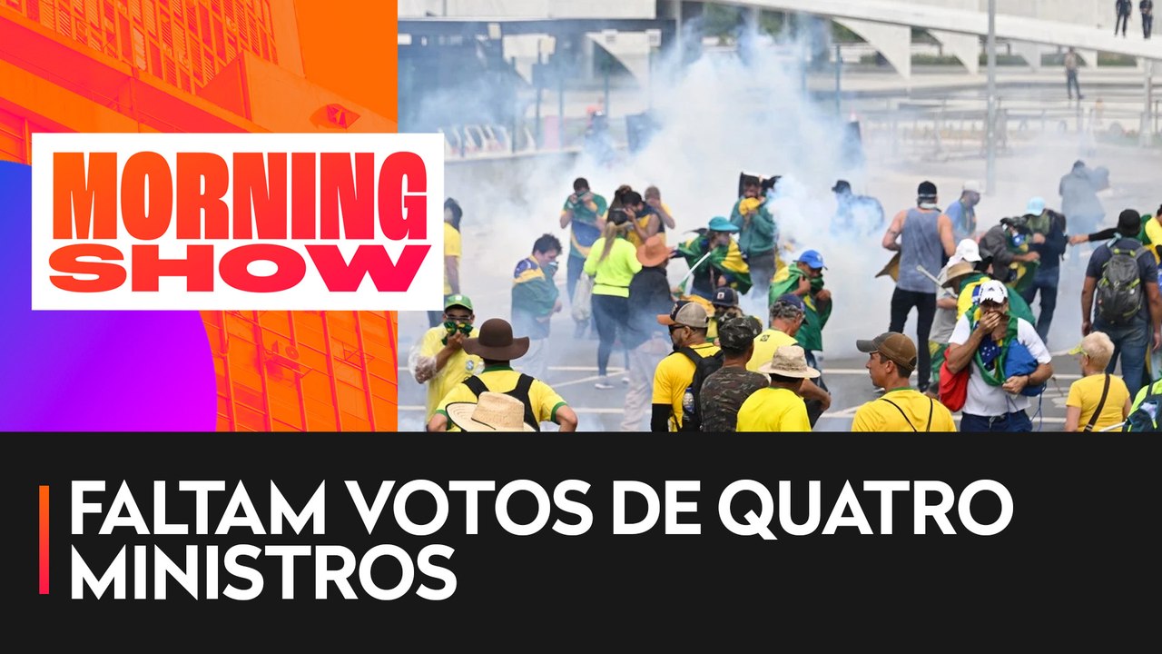 STF forma maioria para tornar réus 100 denunciados pelos atos no DF