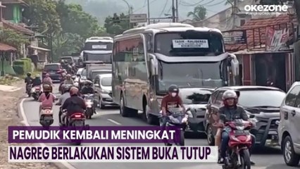 Nagreg Berlakukan Sistem Buka Tutup Usai Kendaraan Pemudik Kembali Meningkat