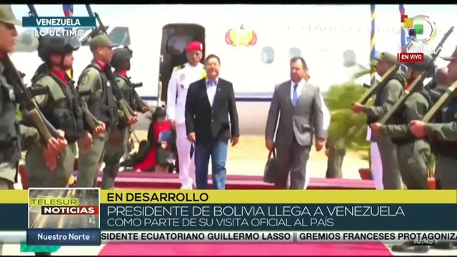 Visita de Luis Arce a Venezuela: un paso más para fortalecer la integración regional