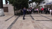 Bodrum Belediye Başkanı Aras, Mesai Arkadaşlarıyla Bayramlaştı