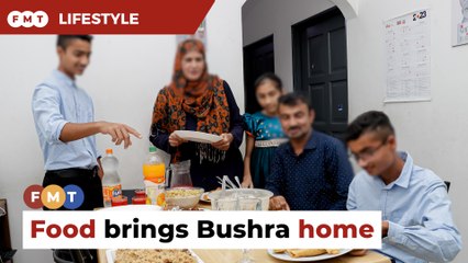 Food a window to home for Pakistani refugee