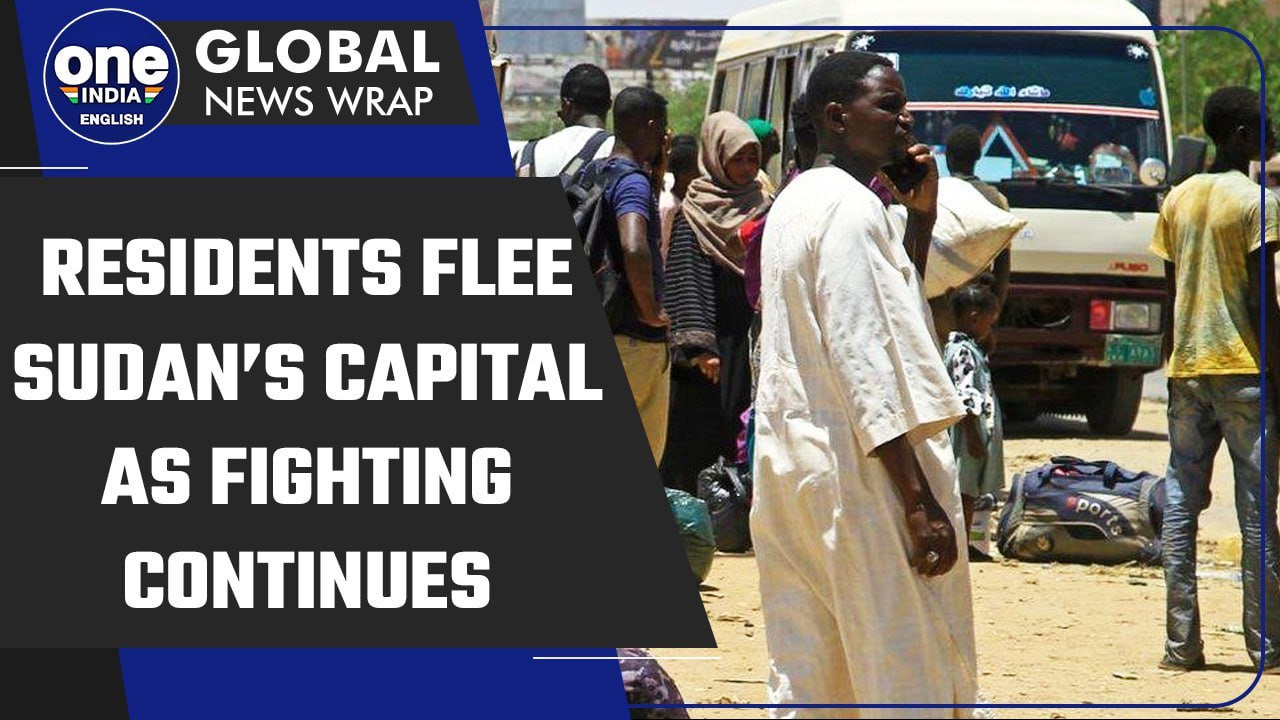 Sudan conflict: Residents flee capital Khartoum...