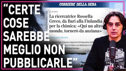 La storia assurda di una ricercatrice sul "Corriere" ▷ Contri: "Ci vogliono la Disneyland del mondo"