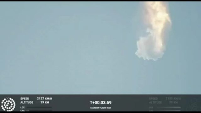 Spazio, fallito il lancio della navetta Starship di SpaceX