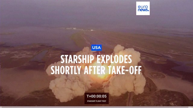 Elon Musk's giant SpaceX rocket explodes minutes after launch from Texas