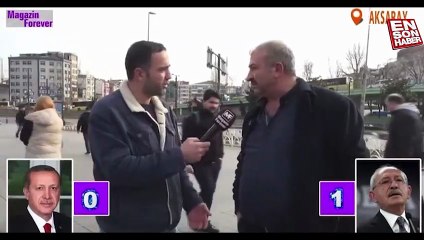 Aksaraylı vatandaştan 'Kılıçdaroğlu'na oy vereceğim' esprisi