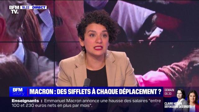 Lamia El Aaraje (PS): Le président de la République a envie de tourner la page, alors même que 8 Français sur 10 lui disent qu'ils ne sont pas d'accord