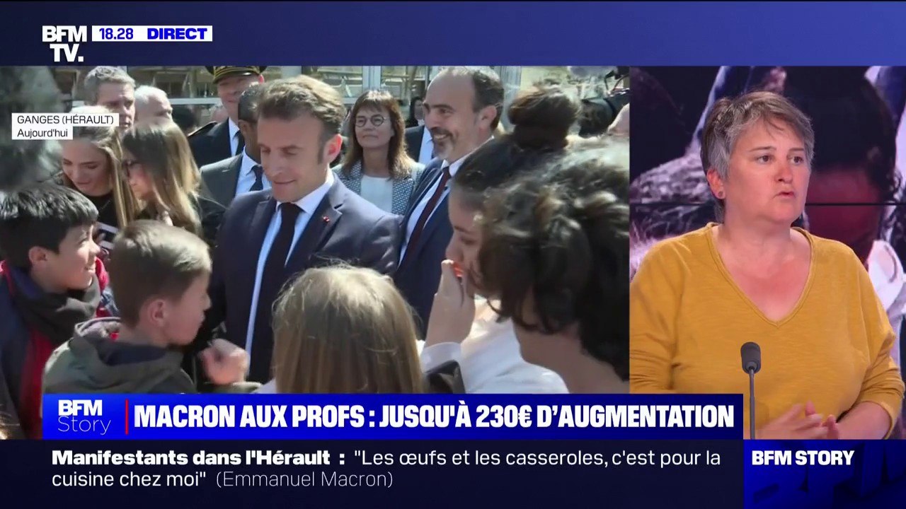 Hausse de salaire des enseignants: "Il faut des revalorisations salariales mais aussi des recrutements" pour Céline Verzeletti (CGT)