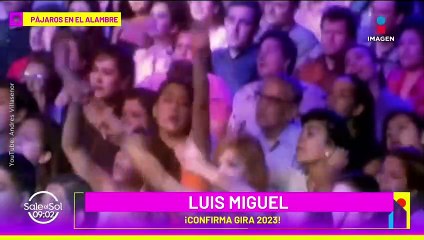 ¡Luis Miguel anuncia fechas de su gira 2023!