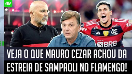 "Pra mim, a ESTREIA do Sampaoli foi..." Mauro Cezar ANALISA o Flamengo!
