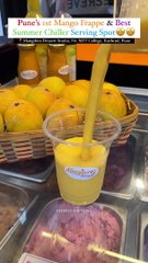 Pune’s 1st Mango Frappe & Best Summer Chiller Serving Spot.